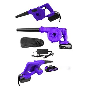 Alman 248vf Hız Ayarlı Çift Akülü Şarjlı Hava Üfleyici Toz Toplayıcı Ve Yaprak Üfleme Makinesi