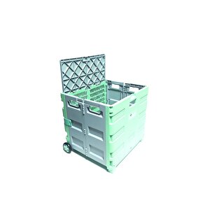 Katlanabilir Yükseklik Ayarlı Market Pazar Yük Taşıma Arabası 80 Kg Kapasiteli.