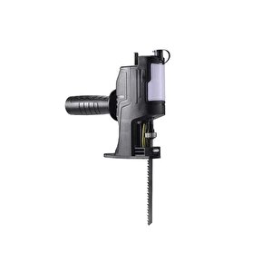 Matkap İçin Şarjlı Ve  Elektrikli Matkap Pistonlu Jig Testere Aparatı Ağaç Metal Işleme Adaptör