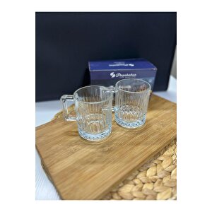 Elysia 2 Li Kulplu Fincan - Çay Kahveni Fincanı Kupası 55432