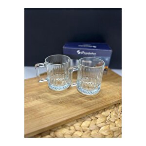 Elysia 2 Li Kulplu Fincan - Çay Kahveni Fincanı Kupası 55432