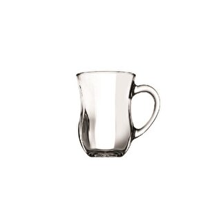 Dem Kulplu Çay Bardak -6 Lı Çay Bardağı