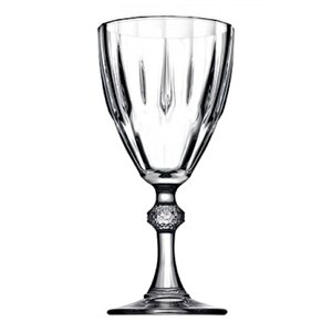 Paşabahçe 44767 Diamond Ayaklı Su Bardak - Kadeh Meşrubat Bardağı 6 Lı
