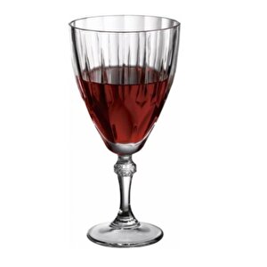 Paşabahçe 44767 Diamond Ayaklı Su Bardak - Kadeh Meşrubat Bardağı 6 Lı