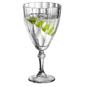 Paşabahçe 44767 Diamond Ayaklı Su Bardak - Kadeh Meşrubat Bardağı 6 Lı