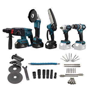 Beşli Set Mk350 (budama Testeresi 13mm Ç.mandren+s.sikma+ş.spral+ş.hi̇lti̇)