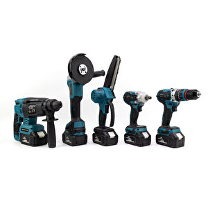 Beşli Set Mk350 (budama Testeresi 13mm Ç.mandren+s.sikma+ş.spral+ş.hi̇lti̇)