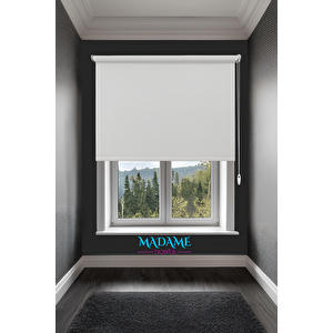 Raxeria Mat Polyester Ekru Stor Perde - Işığı Yumuşak Yansıtır, Tarzı Yükseltir 250x200 cm