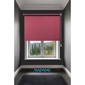 Raxeria Mat Polyester Ahududu Stor Perde - Işığı Yumuşak Yansıtır, Tarzı Yükseltir 170x200 cm
