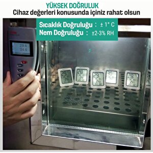 Thermopro Tp50 Termometre İç Mekan Dijital Isı Ve Nem Ölçer