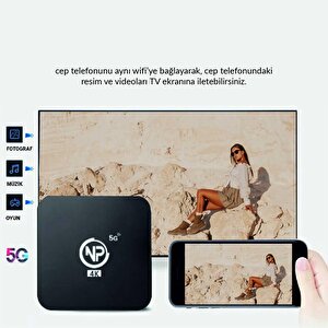 Npo Mxqpro 2gb Ram 16gb Dahili Hafıza 4k Ultra Hd Android Tv Box