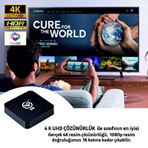 Npo Mxqpro 2gb Ram 16gb Dahili Hafıza 4k Ultra Hd Android Tv Box