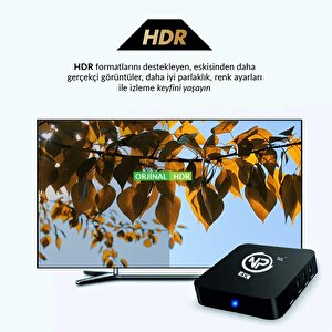 Npo Mxqpro 2gb Ram 16gb Dahili Hafıza 4k Ultra Hd Android Tv Box
