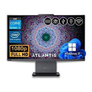 Thinkcentre Neo 50a 24 Gen 5  I5-13420h 16gb 1tb M.2 Ssd 12sc000ytr Atl22 23.8" W11pro All In One Bilgisayar