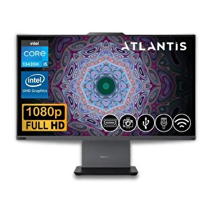 Thinkcentre Neo 50a 24 Gen 5  I5-13420h 32gb  512 Gb M.2 Ssd 12sc000ytr Atl9 23.8"fdos All In One Bilgisayar