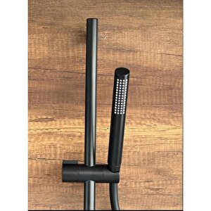 Slim 1 F Mat Siyah Sürgülü Duş Takımı A45725