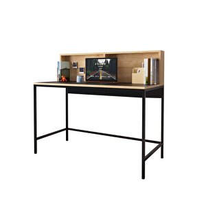 Olivia S4513 Çalışma Masası Safir-Siyah