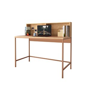 Olivia S4510 Çalışma Masası Safir-Tarçın