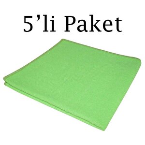Mikrofiber Bezi Lazer Kesim 40x40 5'li Paket