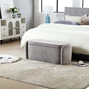 Pari̇s Sandikli Bench Antrasit Gri