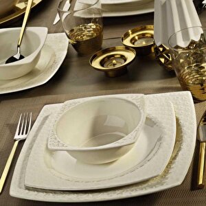 Bone Versa 48 Parça Yemek Takımı Sade