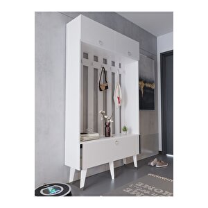 Festival Portmanto - Sp1006-1 - Silver Parlak Beyaz