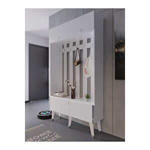 Festival Portmanto - Sp1006-1 - Silver Parlak Beyaz