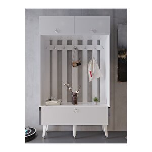 Festival Portmanto - Sp1006-1 - Silver Parlak Beyaz