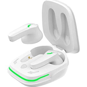  G2 Çevre Gürültü Engelleme (enc) Özellikli 4 Mikrofonlu Bluetooth 5.3 dokunmatik Kulaklık Beyaz