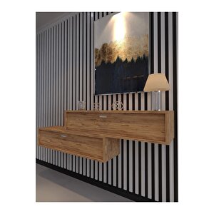 Lüks Dresuar İkili Çam - Silver Kulp