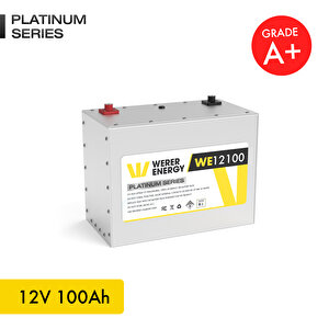 12V 100Ah LiFePO4 Platinum Series Bluetooth'lu Lityum Demir Fosfat Akü