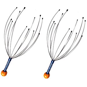 3b Trend 2 Adet Baş Kafa Saç Masaj Aleti Kaşıma Teli
