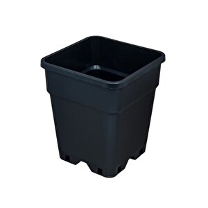 Siyah Kare Saksı 11 Litre