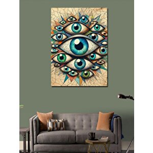 Kanvas Tablo Gözler Dünyası 50x70 cm