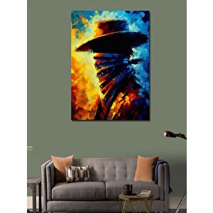 Kanvas Tablo Soyut Adam 50x70 cm