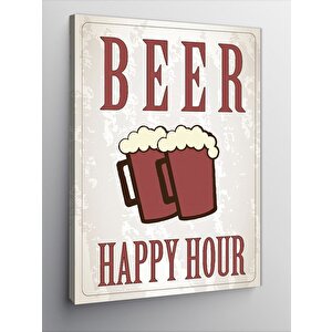 Kanvas Tablo Happy Hour 100x140 cm