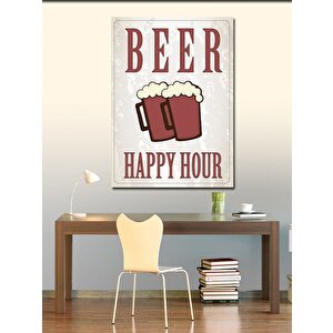 Kanvas Tablo Happy Hour 100x140 cm
