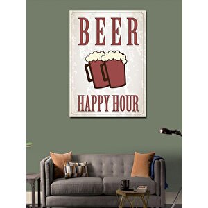 Kanvas Tablo Happy Hour 100x140 cm