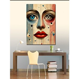 Kanvas Tablo  Ahşap Yüz 50x70 cm