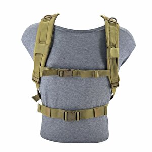 Taktikal Tk1100 Taktic 45 Lt Sırt Çantası Wolf Brown Kahve