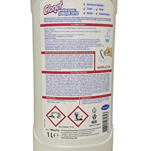 Clonet Yoğun Kıvamlı Çamaşır Suyu 6 Ad X 1 Lt.