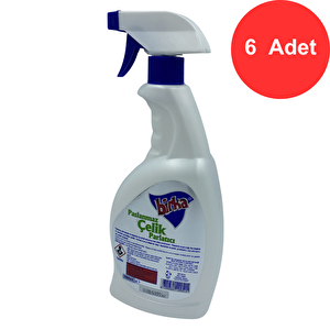 Krom Paslanmaz Çelik Yüzey Parlatıcısı 750 Ml. X 6 Adet