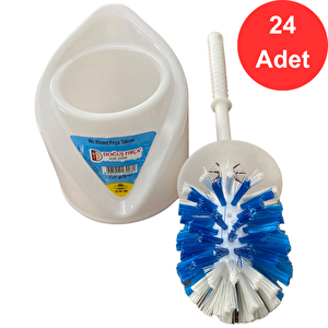 Kabinli Tuvalet Temizleme Fırça Takımı X 24 Adet