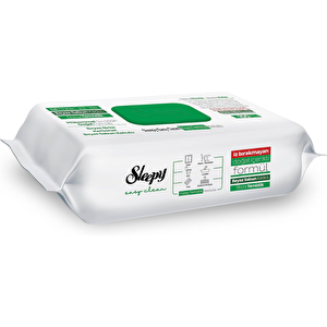 Sleepy Easy Clean Beyaz Sabun Katkılı Yüzey Temizlik Havlusu 12x100  1200 Yaprak