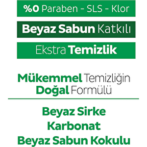 Easy Clean Beyaz Sabun Katkılı Yüzey Temizlik Havlusu 3x100 300 Yaprak