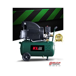 Klpro 50 Litre Hava Kompresörü Klk50 2 Hp 8 Bar