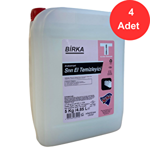 Endüstriyel  Sıvı El Sabunu Hindistan Cevizli, 4 Ad. X 5 Kg.