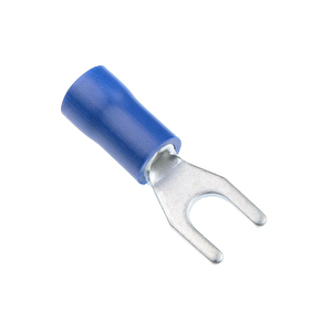 100 Adet Çatal 1.5 - 2.5 Mm2 M4 Mavi İzoleli Kablo Pabuç