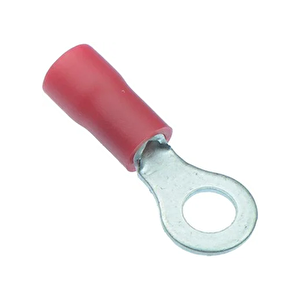 100 Adet Yuvarlak 0.5 - 1.5 Mm2 M5 Kırmızı İzoleli Kablo Pabuç