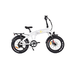 Fatbike  Mini Katlanabilir Elektrikli Bisiklet 250w Siyah